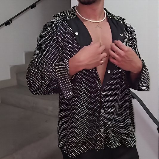 Glitter Particles Translucent Shirt