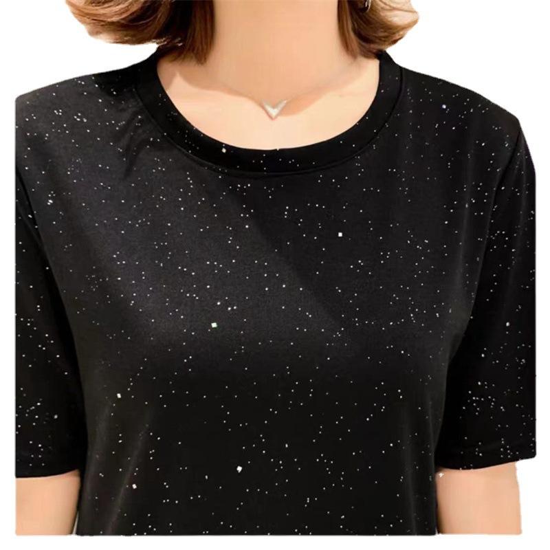 Rhinestone Starry Sky Sparkling Midi Dress