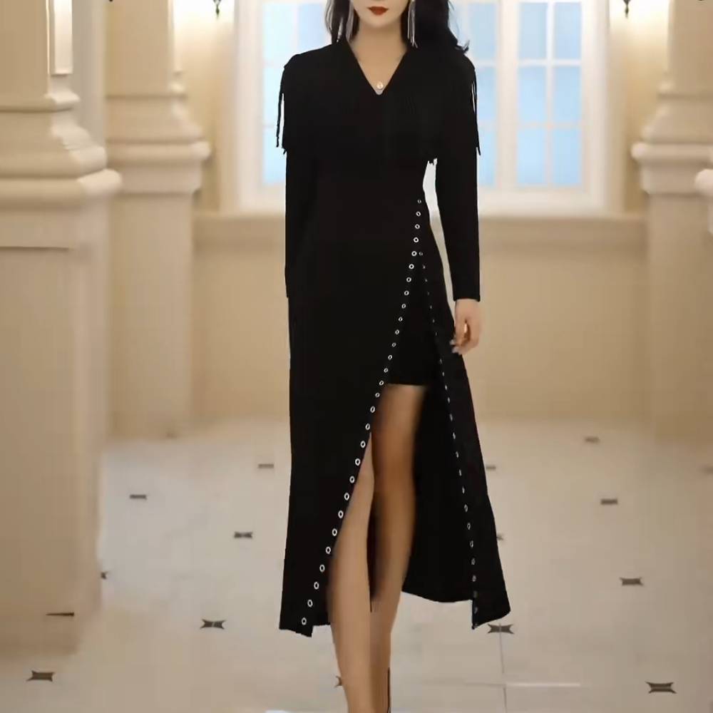 2023 New Style Slim Slit Long Dress